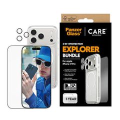 PanzerGlass - CARE 3-in-1 Flagship Explorer Bundle - iPhone 17 Pro / Electronics