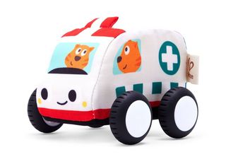 Hape - Pull-Back Plush Car Set (87-0076) / Toys-thumb-3
