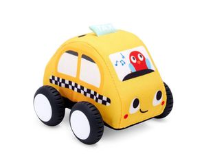 Hape - Pull-Back Plush Car Set (87-0076) / Toys-thumb-2