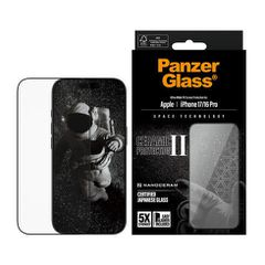 PanzerGlass - Ceramic II Screen Protector - iPhone 17/iPhone 16 Pro - UWF w. EasyAligner / Electronics
