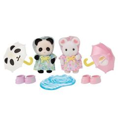 Sylvanian Families - Kindergarten Friends - Rainy Day Duo (5748) / Toys