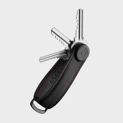 Orbitkey - Crazy Horse Leather Key Organiser - Obsidian Red / Gadgets