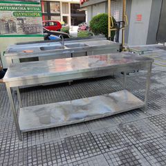 ΤΡΑΠΕΖΙ ΠΑΓΚΟΣ ΕΡΓΑΣΙΑΣ ΜΕ ΠΑΤΟ – 190X70X86 CM - 65490
