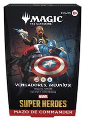 Magic the Gathering Marvel Super Heroes Commander Decks Case (4) spanish-thumb-1