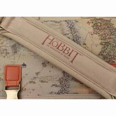 Hobbit Map fabric shoulder bag-thumb-1