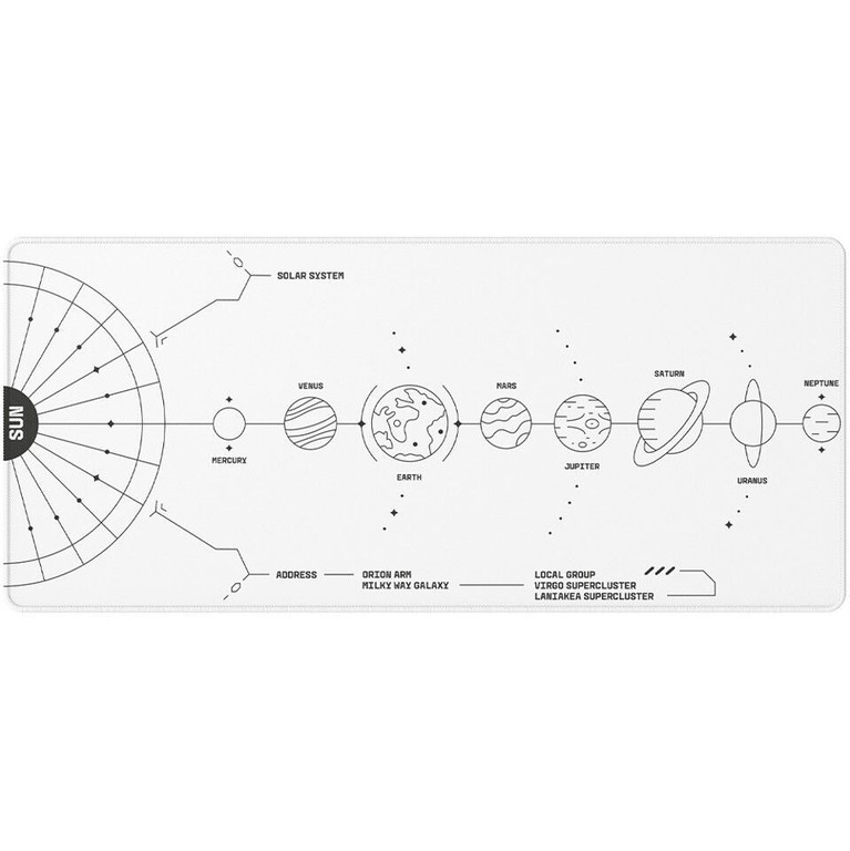 Dark Project - Nova Whtite / Mousepad / Computers