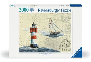 Ravensburger - Puzzle Romantic Lighthouse 2000p (12000804) / Toys
