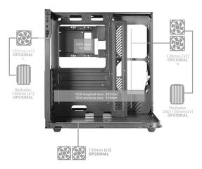 Mars Gaming MC-INFINIOLITE Midi Tower Black-thumb-4