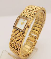 Vintage 90's CLYDA PARIS Gold Plated γυναικείο ρολόι Quartz A9056 ΤΙΜΗ