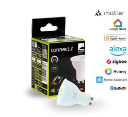 EGLO CONNECT-Z GU10 LED Bulb – Tunable White, Dimmable, Zigbee, Matter & Thread Compatible / Electronics