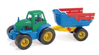 Dantoy - Classic Recycled tractor with trailer (1435) / Toys