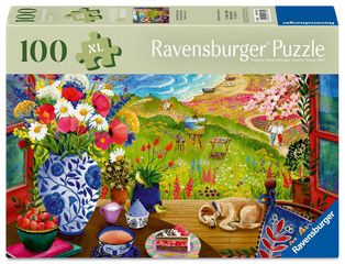 Ravensburger - View Out The Window 100p Ad (12001732) / Toys