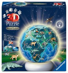 Ravensburger - Puzzle-Ball Nightlight The Earth by Night 72p (12008055)