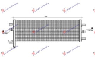 ΨΥΓΕΙΟ ΒΟΗΘΗΤΙΚΟ 1.5 (225xe) HYBRID-ΒΕΝΖΙΝΗ (650x280x16) — BMW SERIES 2 ACTIVE/GRAN TOURER 2014-2017 (F45/F46