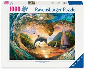 Ravensburger - Dolphin's Heart Leap 1000p (12001711) / Toys