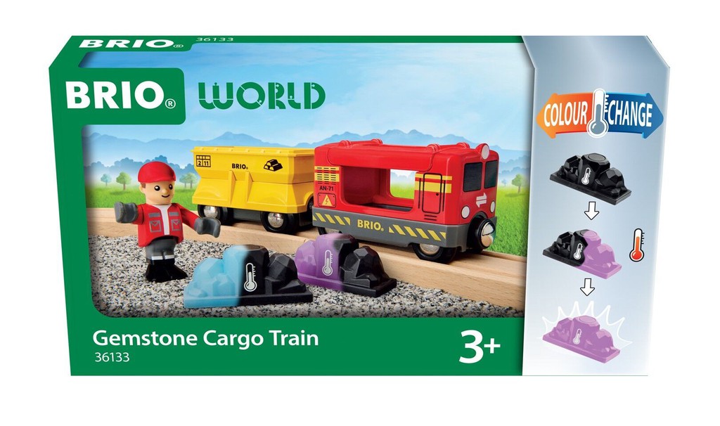 BRIO - Gemstone Cargo Train (36133) / Toys