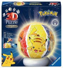 Ravensburger - Puzzle-Ball Nightlight Pokémon 72p (12008053) / Toys