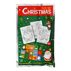 XMAS - Play Set - With wax crayons and coloring cards (36 pcs.) (1317) / Toys