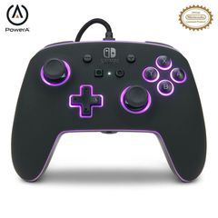 PowerA Enhanced Wired Controller - Nintendo Switch Spectra - Black / Nintendo Switch