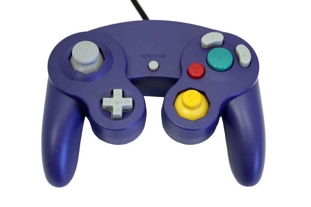 Gamecube Controller Purple USB for PC... / PC
