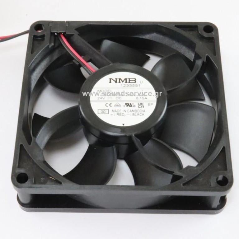 ΑΝΕΜΙΣΤΗΡΑΣ 24V DC 80x80x20mm 2-C 3.6W 0.15A ΡΟΥΛΕΜΑΝ NMB