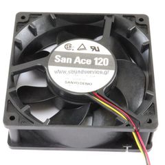 ΑΝΕΜΙΣΤΗΡΑΣ 24V DC 120x120x38mm 3-C 12W 0.5A 234m3/h ΡΟΥΛΕΜΑΝ SAN.DENKI