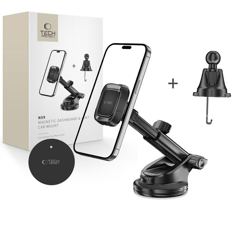 Tech-Protect N59 Magnetic Holder - Black