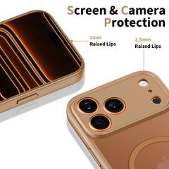 Tech-Protect BasicMag MagSafe Case for iPhone 17 Pro - Brown-thumb-3