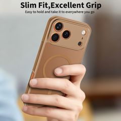 Tech-Protect BasicMag MagSafe Case for iPhone 17 Pro - Brown-thumb-4