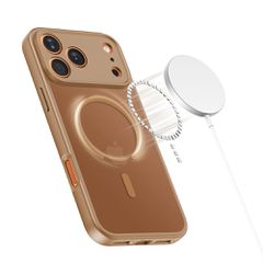 Tech-Protect BasicMag MagSafe Case for iPhone 17 Pro Max - Brown-thumb-2