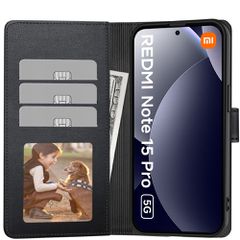 Tech-Protect Wallet Case for Xiaomi Redmi Note 15 Pro 5G - Black-thumb-1