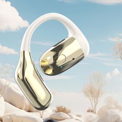 Dudao U4Pro Universal Bluetooth headset (Universal Fit for Both Ears) Beige-thumb-1