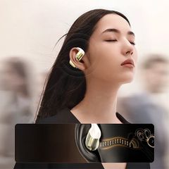 Dudao U4Pro Universal Bluetooth headset (Universal Fit for Both Ears) Beige-thumb-3