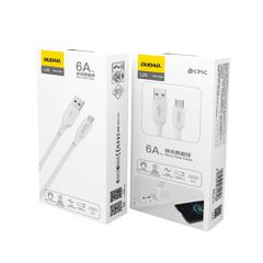 Dudao L2SM USB-A / micro USB 6A cable 1.2 m - white-thumb-2