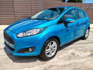 Ford Fiesta 2015 1.0 EcoBoost 100hp Blue Candy Camera GPS-thumb-1