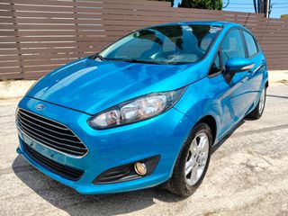 Ford Fiesta 2015 1.0 EcoBoost 100hp Blue Candy Camera GPS-thumb-2