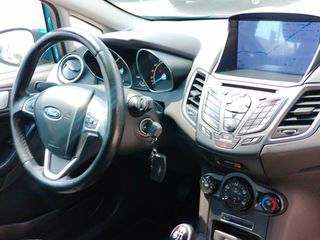 Ford Fiesta 2015 1.0 EcoBoost 100hp Blue Candy Camera GPS-thumb-36