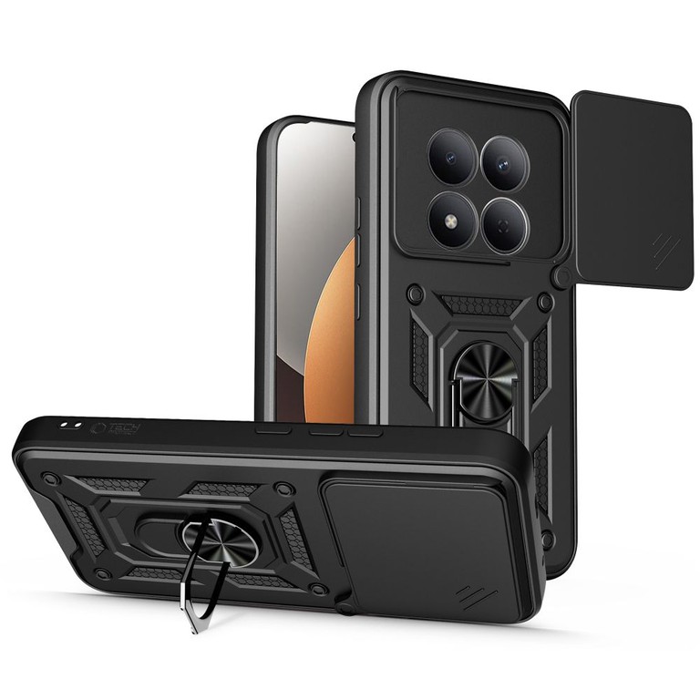 Tech-Protect CamShield Pro Case for Xiaomi Redmi Note 15 Pro 5G - Black