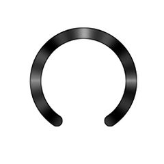 Tech-Protect MMP-210 MagSafe 2-Pack Magnetic Ring - Orange / Black-thumb-2