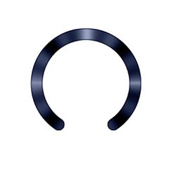 Tech-Protect MMP-210 MagSafe 2-Pack Magnetic Ring - Silver / Navy Blue-thumb-2