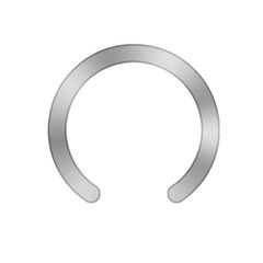 Tech-Protect MMP-210 MagSafe 2-Pack Magnetic Ring - Silver / Navy Blue-thumb-1