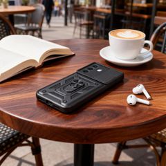 Tech-Protect CamShield Pro Case for Samsung Galaxy A37 5G - Black-thumb-2