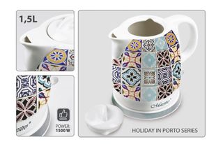 MAESTRO MR-066-PORTO Ceramic electric kettle-thumb-4