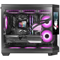 Mars Gaming MC3TCORELCDM computer case Mini Tower Black-thumb-1