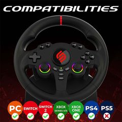Subsonic - 220 RS Steering Wheel / PlayStation 4-thumb-1