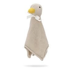 Vanilla Copenhagen - Cuddle Cloth - Duckling - Oyster Grey - 30 x 30 cm / Baby and Children