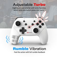 Nyko Mini Wireless Core Controller - White For Switch / Nintendo Switch-thumb-1