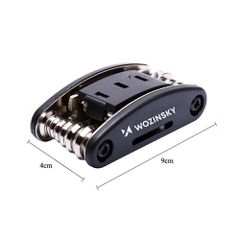 Wozinsky WWZ-01N 16-in-1 Multifunctional Bicycle Repair Tool Set - Black-thumb-1