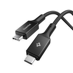 Spigen Essential EB24015CC USB-C / USB-C 240W 150cm Cable - Black-thumb-0