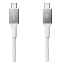 Spigen Essential EB24015CC USB-C / USB-C 240W Cable 150cm - White-thumb-1